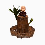 Monk Buddha Tree